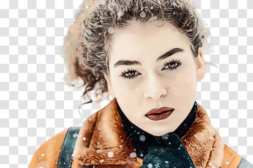Winter Girl - Singer - Smile Hair Coloring Transparent PNG