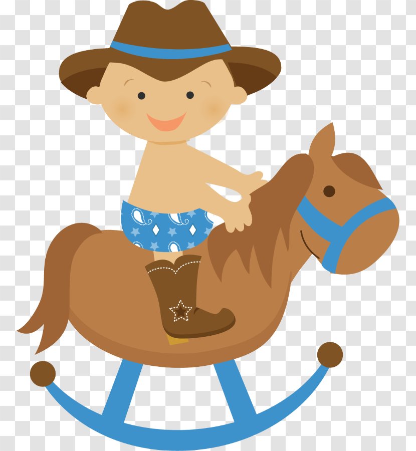 Cowboy Boot Infant Clip Art - Profession - Cowgirl Transparent PNG