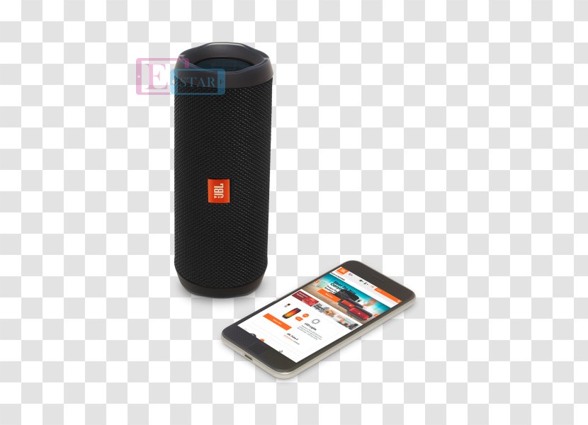 JBL Flip 4 Wireless Speaker Loudspeaker Bluetooth - Audio Transparent PNG