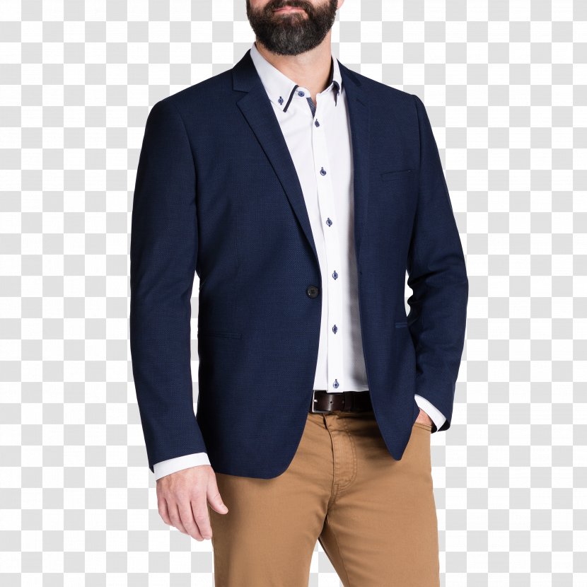Blazer Jacket Sport Coat Suit Outerwear - Tuxedo - Textured Button Transparent PNG