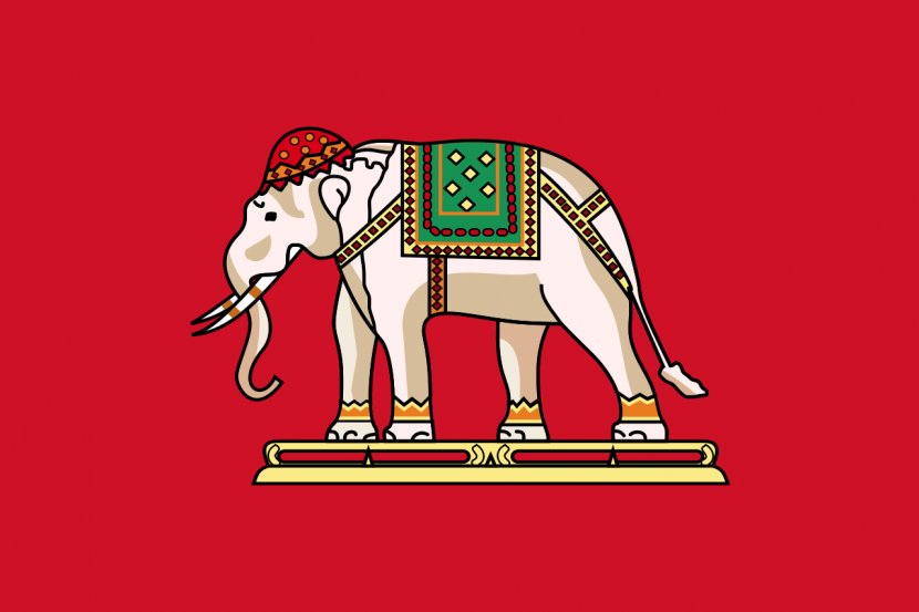 Flag Of Thailand White Elephant - The United States Transparent PNG