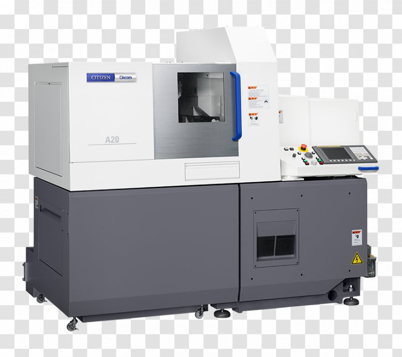 Citizen Machinery Co., Ltd. Machine Tool Machining Computer Numerical Control - Co Ltd - Lathe Transparent PNG