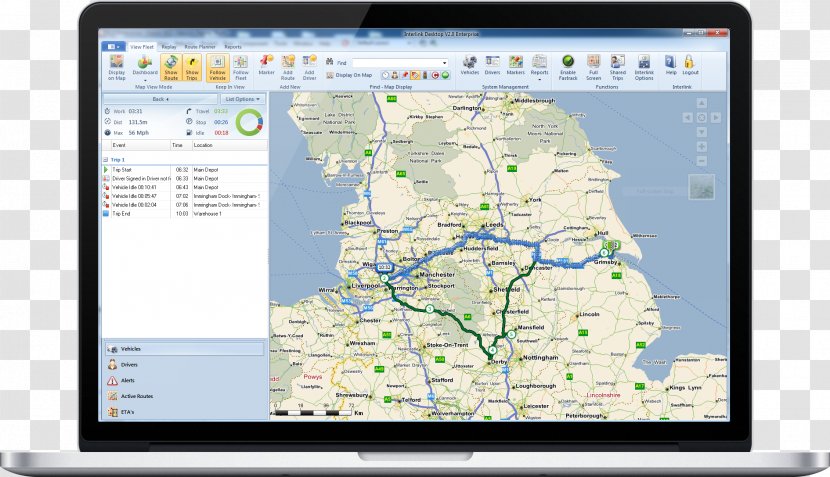 Automotive Navigation System Car Map - Electronics Transparent PNG