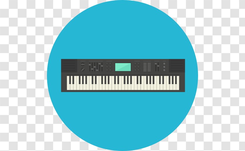 Digital Piano Electronic Keyboard Musical Electric - Frame - Instruments Transparent PNG