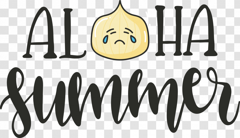 Aloha Summer Emoji Summer Transparent PNG