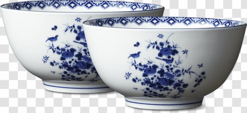 Klevering Bowl Ceramic Porcelain Blue - Dinnerware Set - Plate Transparent PNG