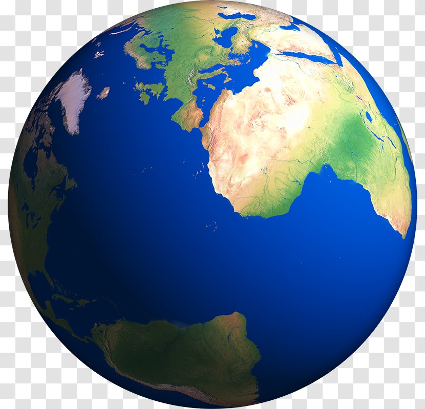 Earth Globe World - Sky - 3D-Earth-Render-14 Transparent PNG