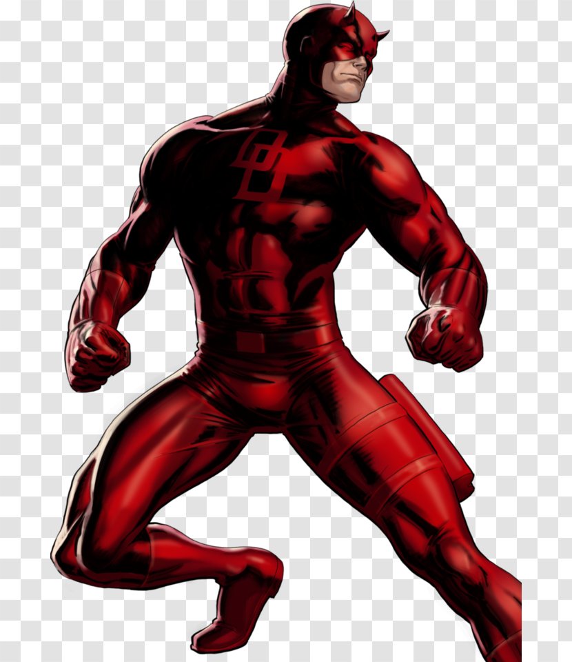 Daredevil Marvel: Avengers Alliance Elektra Iron Fist Marvel Cinematic Universe - Defenders Transparent PNG
