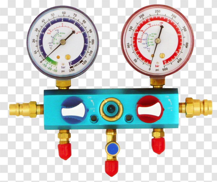 Gauge Pressure Gas R-410A Refrigerant - Practical Meter Transparent PNG