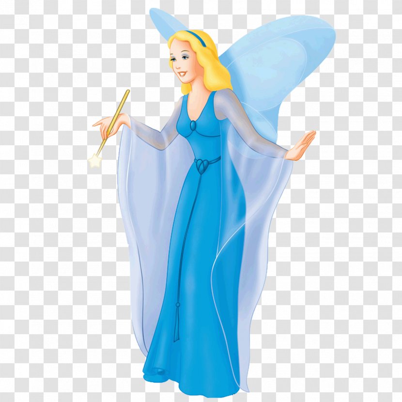 The Fairy With Turquoise Hair Geppetto Adventures Of Pinocchio Jiminy Cricket - Doll Transparent PNG