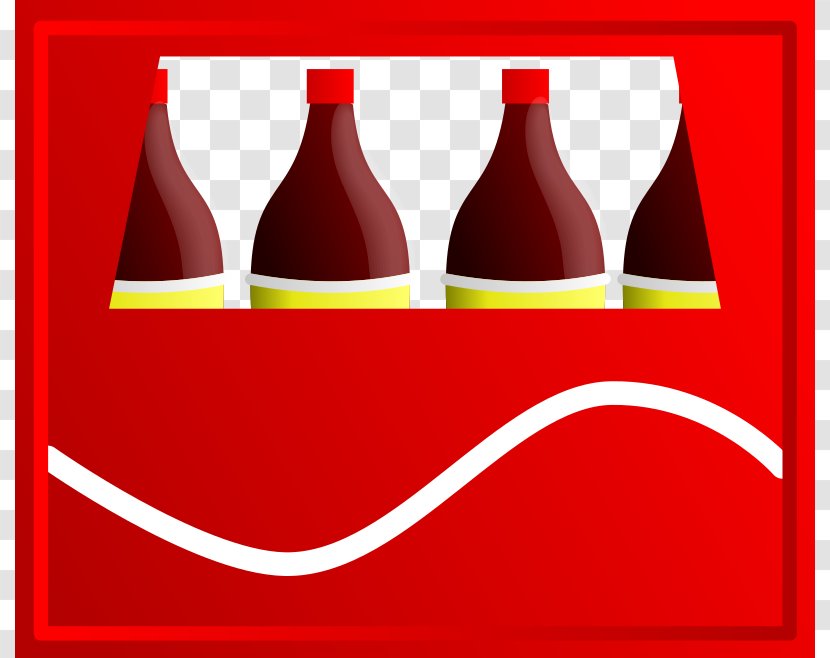 Fizzy Drinks Coca-Cola Diet Coke Carbonated Water - Bottle Crate - Cliparts Transparent PNG