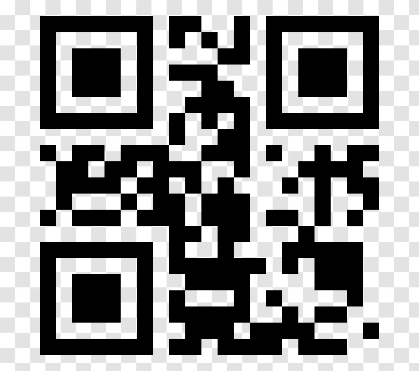 QR Code Barcode Scanners Business Cards - Black - Symbol Transparent PNG