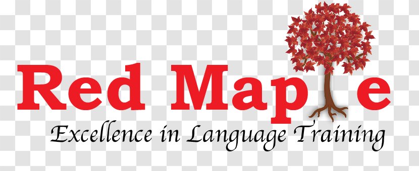 Red Maple (idiomas) Logo Economy Font Market - Text Transparent PNG