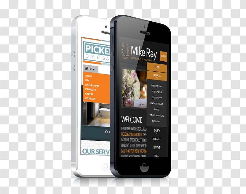 Smartphone Feature Phone Responsive Web Design Development Net Intelect Website Agency - Multimedia Transparent PNG
