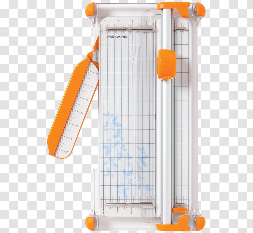 Paper Cutter Fiskars Oyj Portable Rotary Trimmer 12 - Guillotine - Scrapbooking Rubber Stamps Transparent PNG