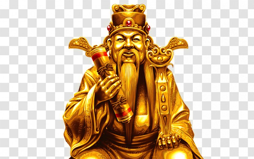 Xi An Chinese Gods And Immortals Folk Religion Characters - Bronze - God Transparent PNG