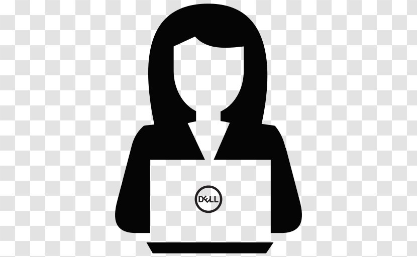 Laptop User Person - White Transparent PNG