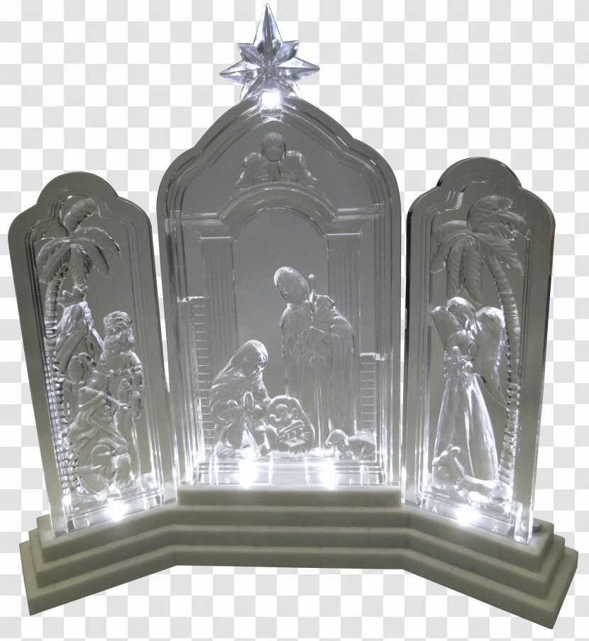 Glass Poly Nativity Scene Plastic Export - Statue Transparent PNG