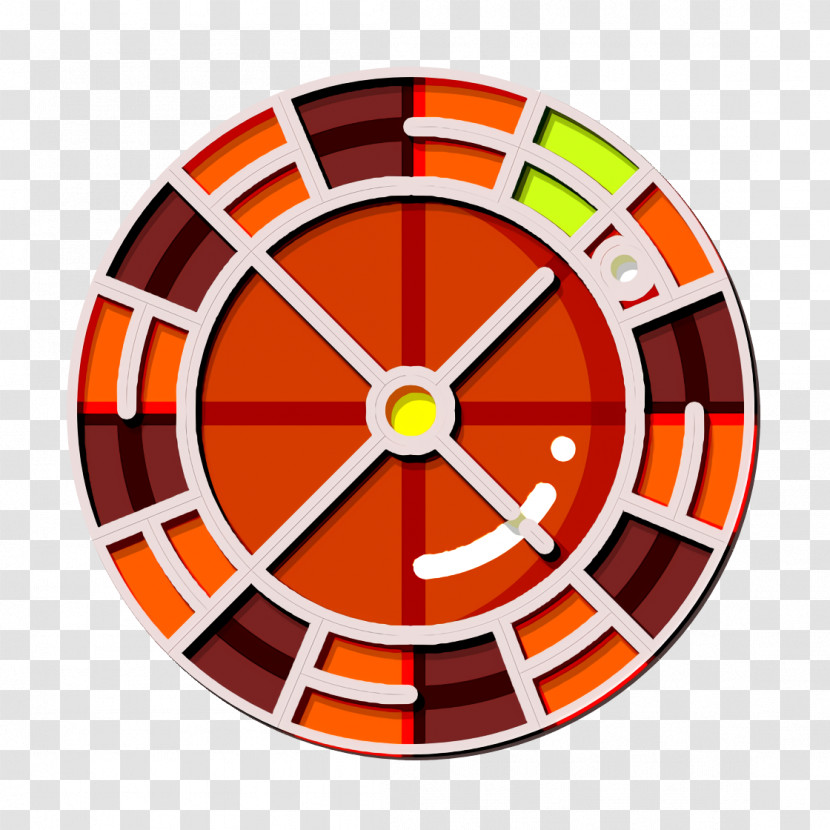 Gaming  Gambling Icon Roulette Icon Fortune Wheel Icon Transparent PNG