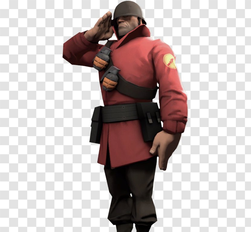 Team Fortress 2 Soldier Rocket Jumping Video Game First-person Shooter - Costume Transparent PNG