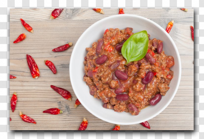 Chili Con Carne Vegetarian Cuisine Pepper Capsicum Dish - Beef - Feast Of Sacrifice Transparent PNG