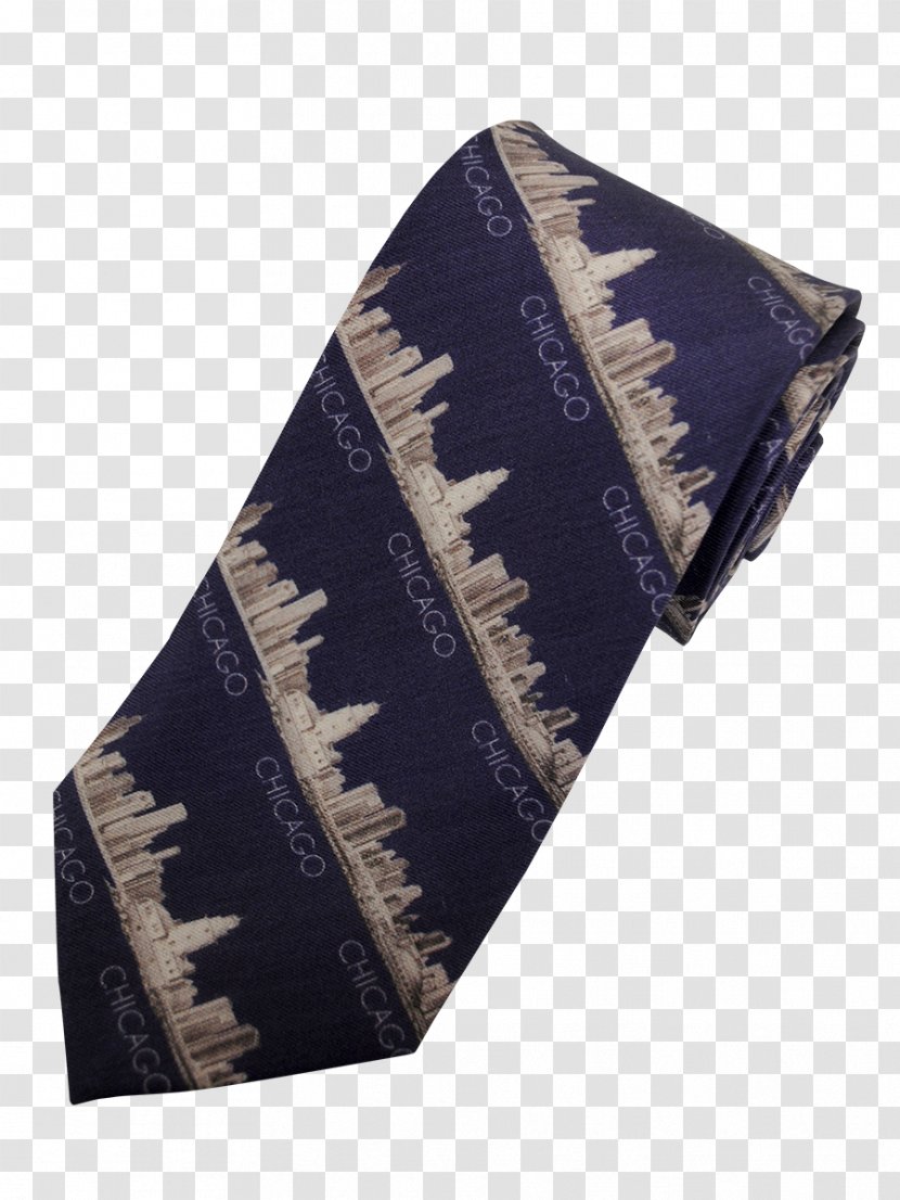 Necktie Silk Scarf Georgette - Purple Tie Transparent PNG