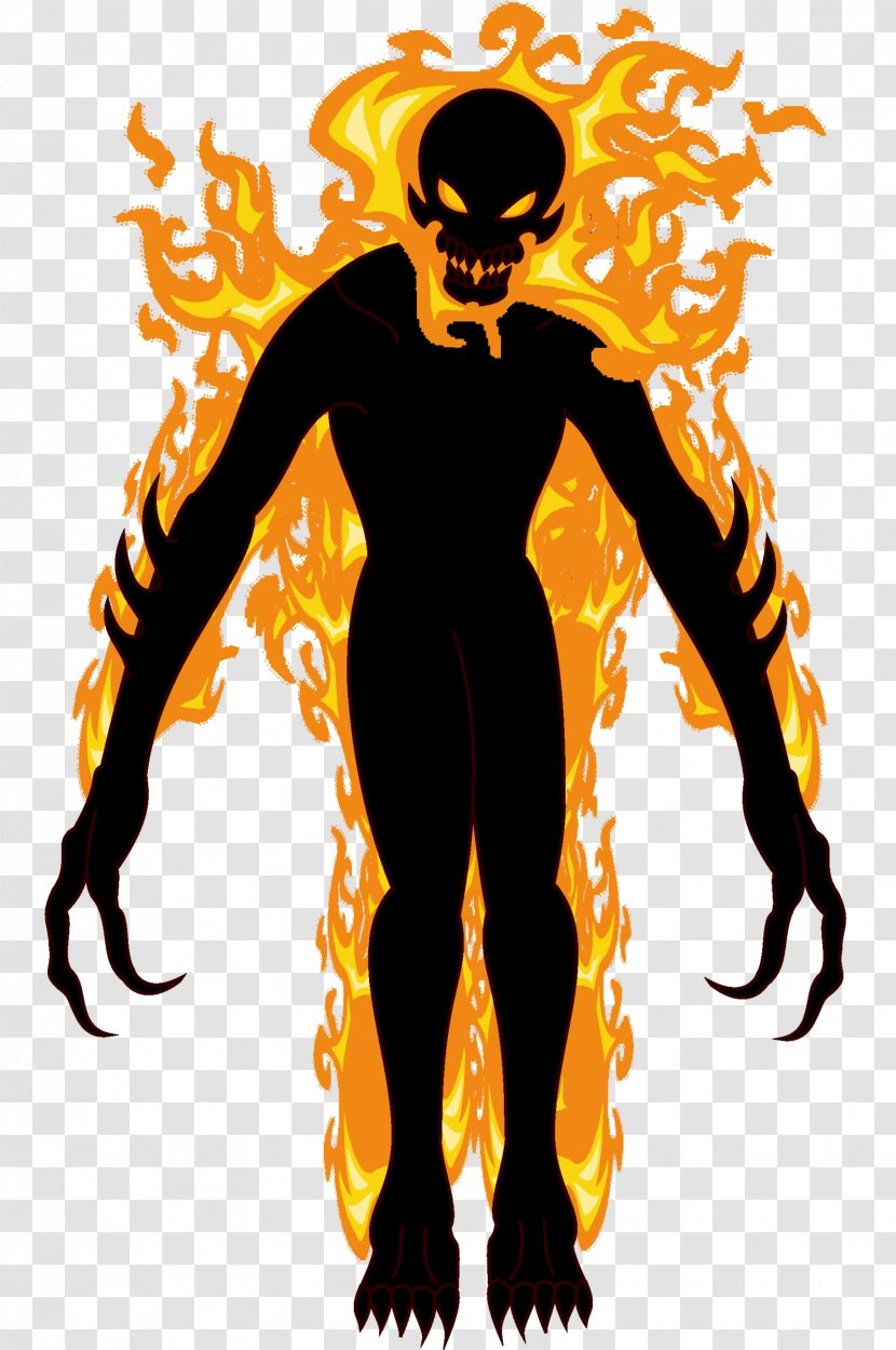 SCP Foundation Fan Art Drawing Clip - Human - Burning Man Transparent PNG