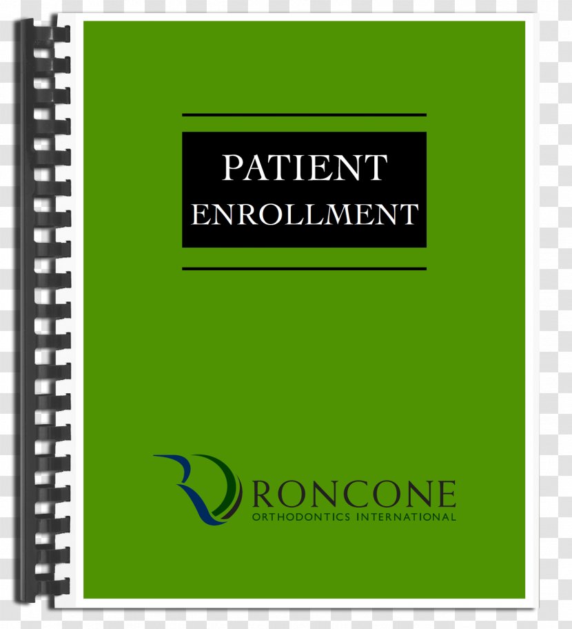 Roncone Orthodontics Information Strategic Planning Handbook - Green - Enrollment Transparent PNG