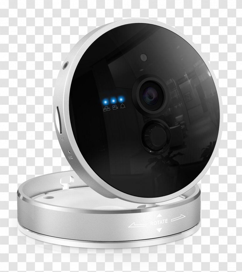 IP Camera Wi-Fi Wireless Security Closed-circuit Television - Passive Infrared Sensor Transparent PNG