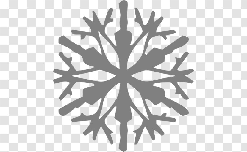 Logo Stock Photography - Black And White - Snowflake Transparent PNG