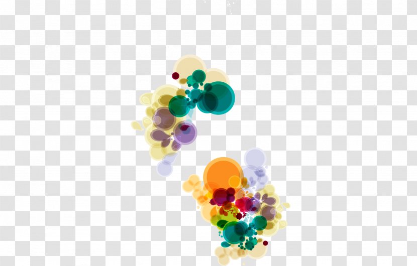 Download Wallpaper - Computer - Colorful Bubbles Picture Transparent PNG