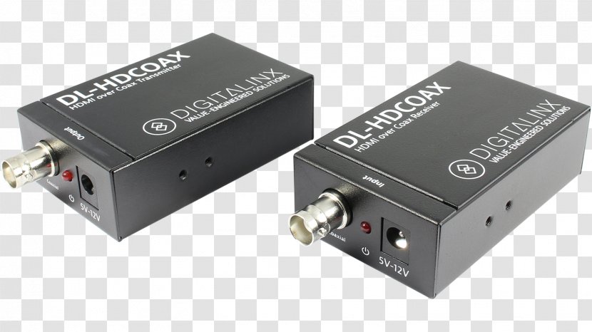Adapter HDMI Digital Audio RG-6 Coaxial Cable - Video Transparent PNG