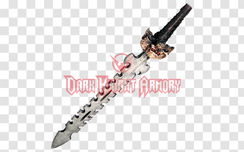 Sword Rapier Dagger Knife Handle - Spear Transparent PNG