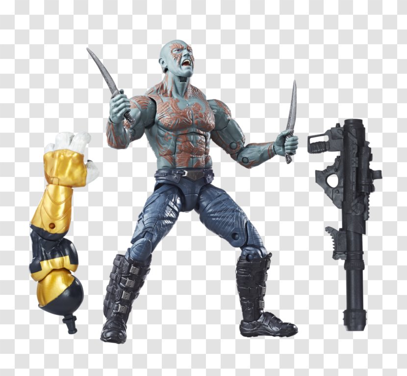 Drax The Destroyer Groot Star-Lord Marvel Legends Action & Toy Figures - Universe - Guardians Of Galaxy Transparent PNG