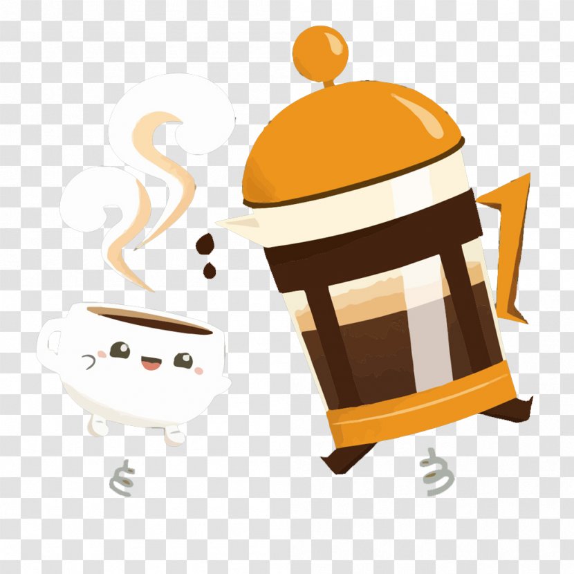 Coffeemaker Cup Kettle - Coffee - A Transparent PNG