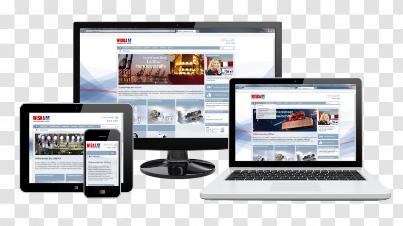 Responsive Web Design Page - Computer Monitor Accessory Transparent PNG