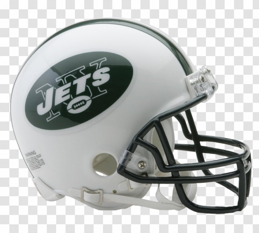 New York Jets NFL American Football Helmets - Sports Equipment Transparent PNG
