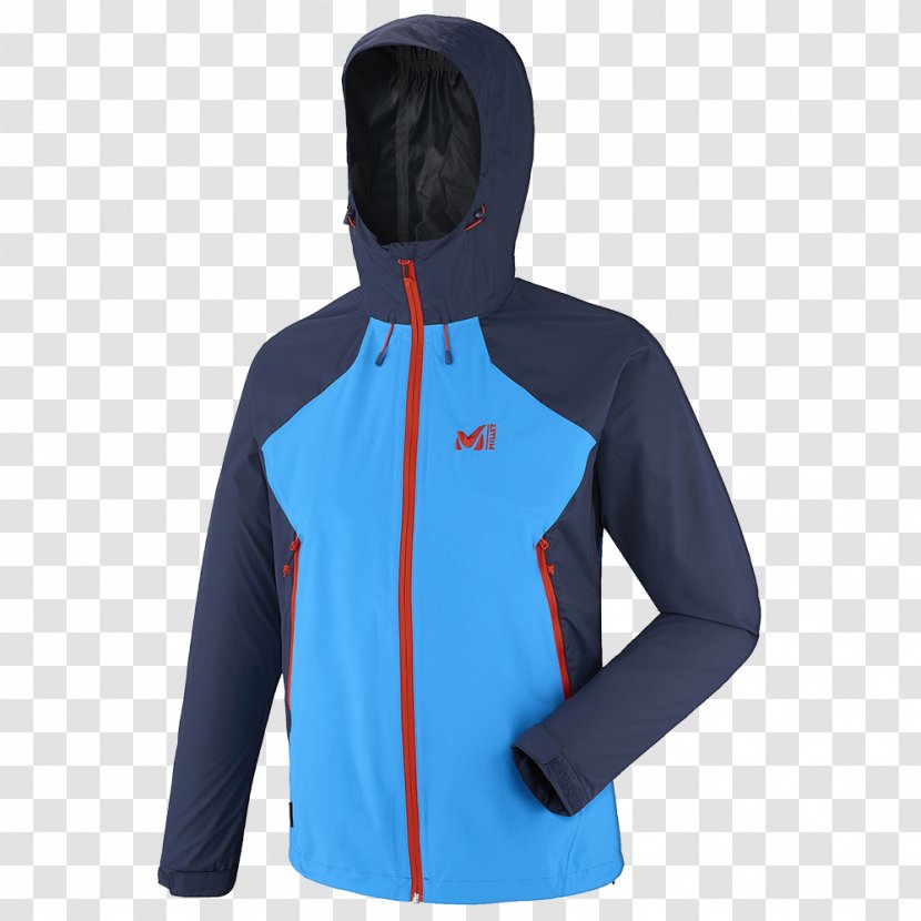 Jacket Fitz Roy Gilets Clothing Hoodie - Blue Transparent PNG
