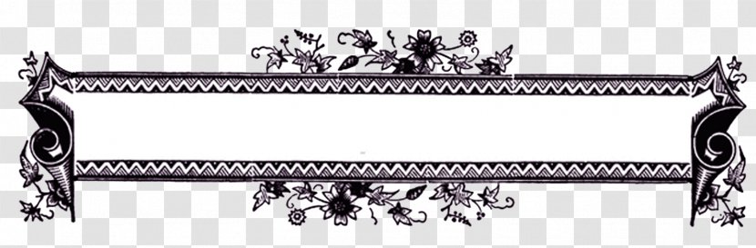 Picture Frames Ornament Clip Art - Decorative Arts - Vintage Border Transparent PNG