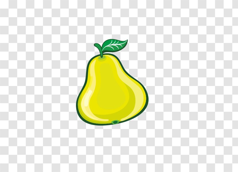 Pear Fruit - Yellow Transparent PNG