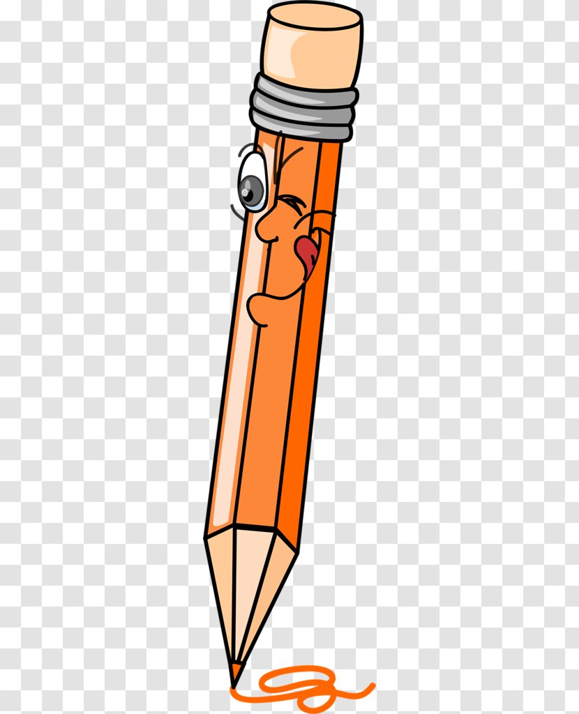 Clip Art Pencil Openclipart Pens Vector Graphics - Drawing - Orange Crayon Animation Transparent PNG