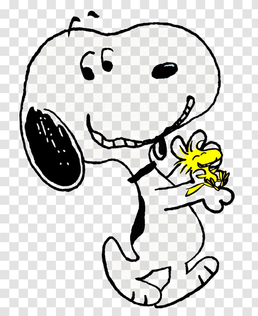 Snoopy Charlie Brown Woodstock Peanuts Drawing - Flower Transparent PNG