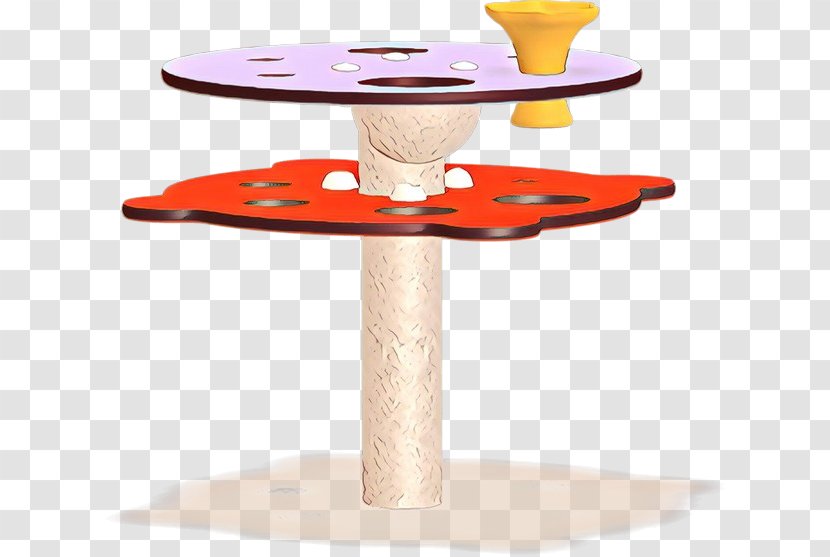 Playground Cartoon - Table - Cake Stand Funnel Transparent PNG