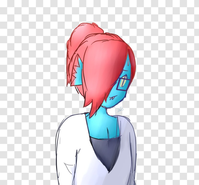 DeviantArt Drawing - Cartoon - Undyne Transparent PNG