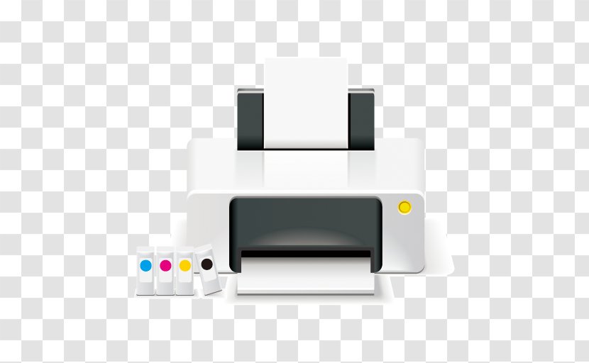 Inkjet Printing Computer Hardware - Electronic Device Transparent PNG