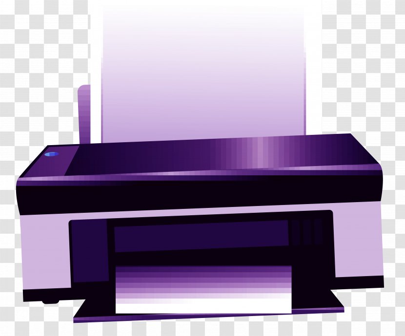Paper Printing Printer - Rectangle - And Transparent PNG