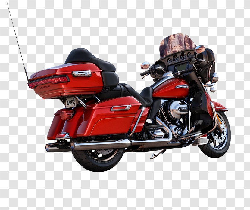 Scooter Motorcycle Accessories Harley-Davidson Electra Glide - Cruiser Transparent PNG