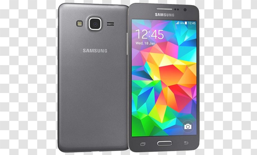 Samsung Galaxy Grand Prime Plus Smartphone Android - Mobile Device Transparent PNG