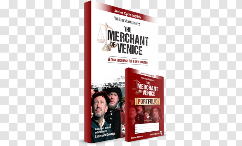 The Merchant Of Venice Book Student Career Portfolio - School Transparent PNG