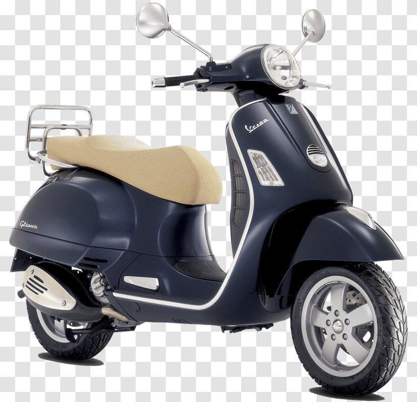 Scooter Honda Vespa GTS Piaggio - Motorcycle Accessories - Scoot Transparent PNG